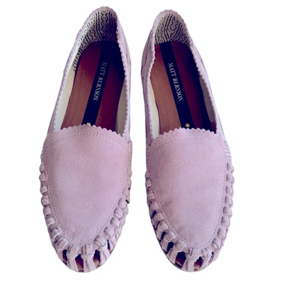 Size 8 Matt Bernson Lavender Suede Huaraches - Picture 4 of 14